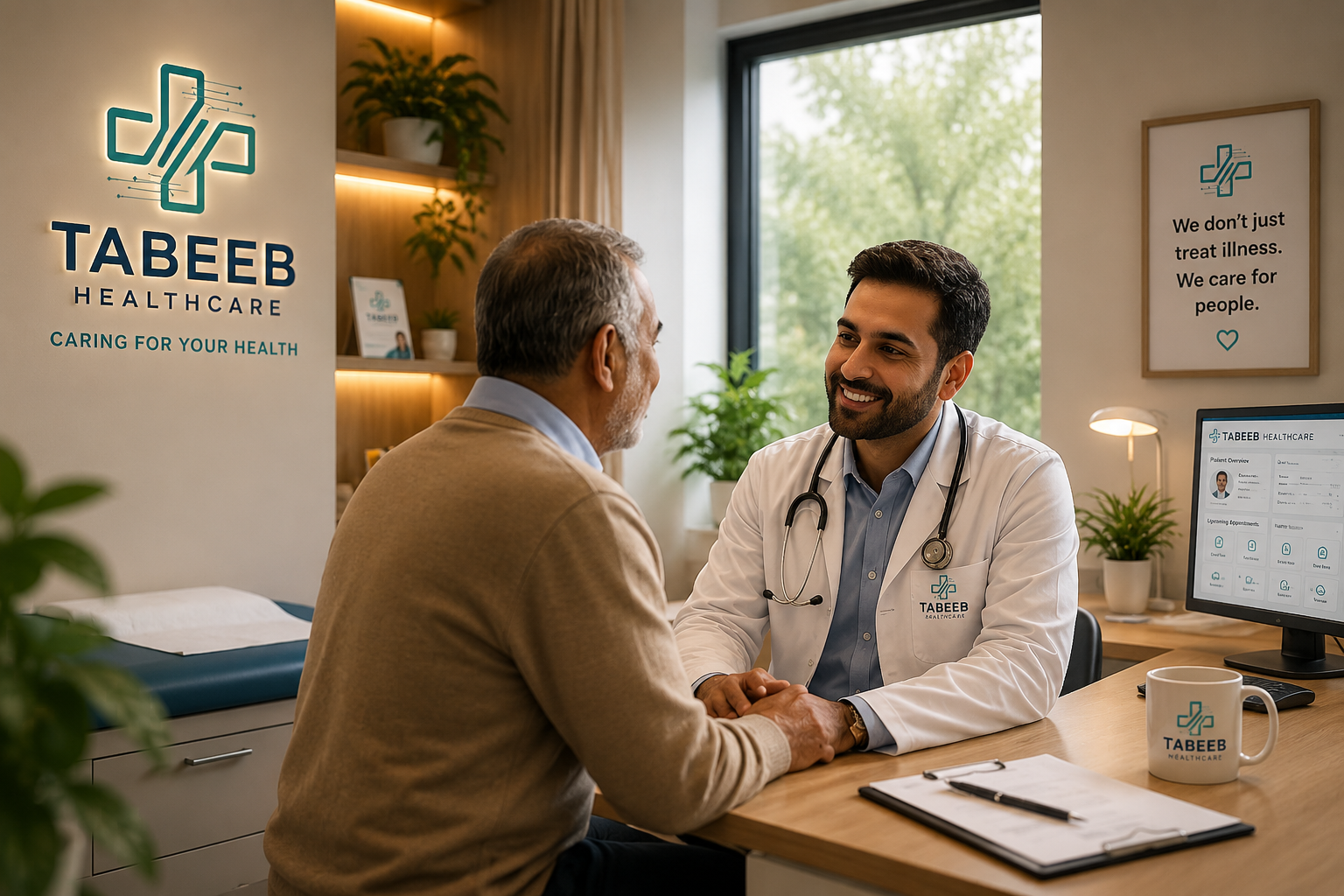 Inside a Tabeeb clinic